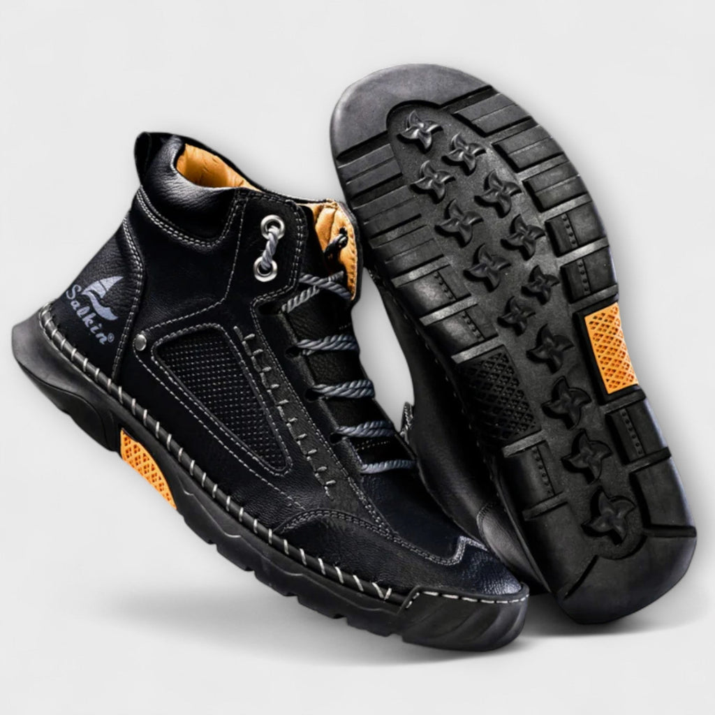 Valelio | Hochformatige Lederstiefel