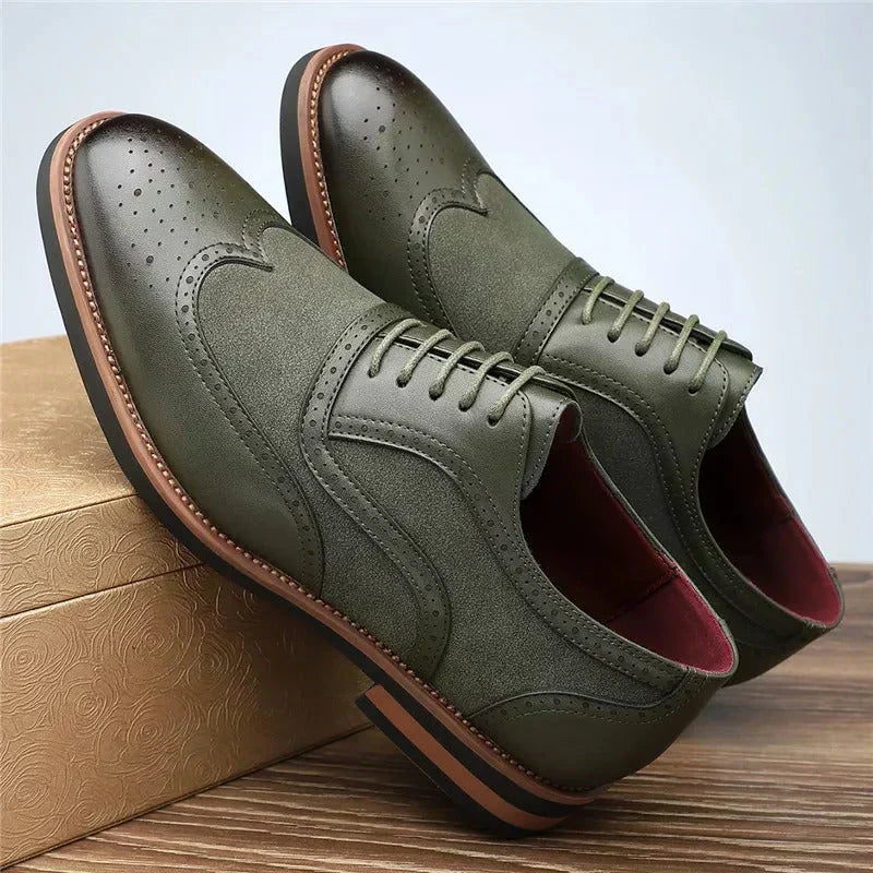 Samonn | Bairstow Zweifarbige Oxford Schuhe