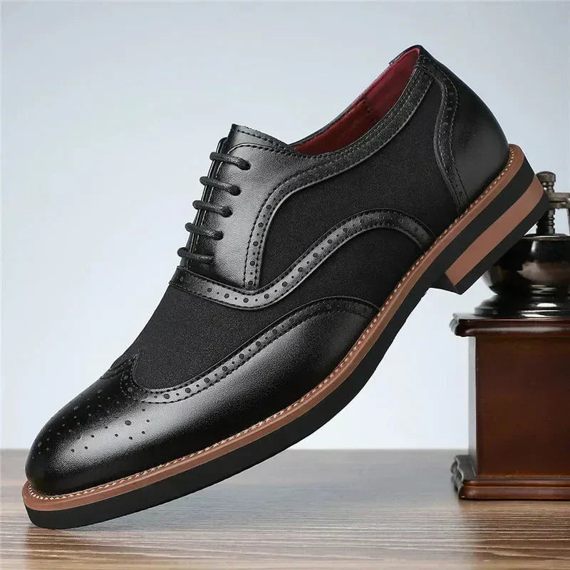 Samonn | Bairstow Zweifarbige Oxford Schuhe