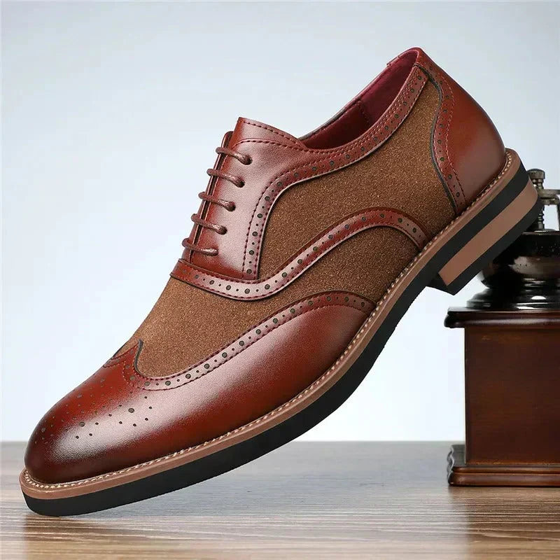 Samonn | Bairstow Zweifarbige Oxford Schuhe