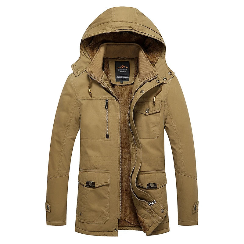 Benener | Elegante Baumwollgefütterte Winterjacke