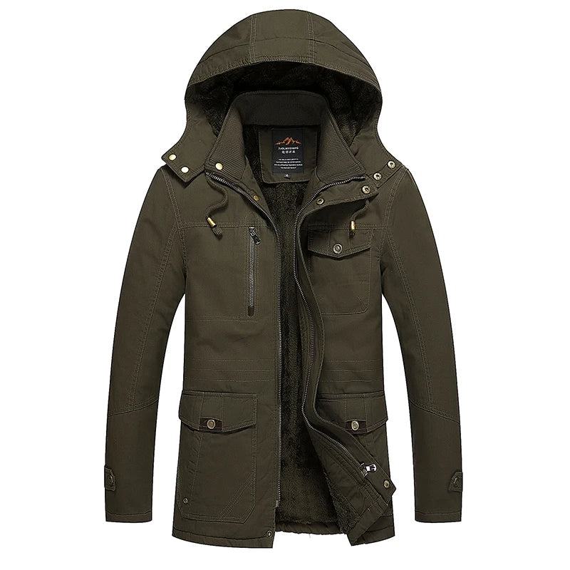 Benener | Elegante Baumwollgefütterte Winterjacke