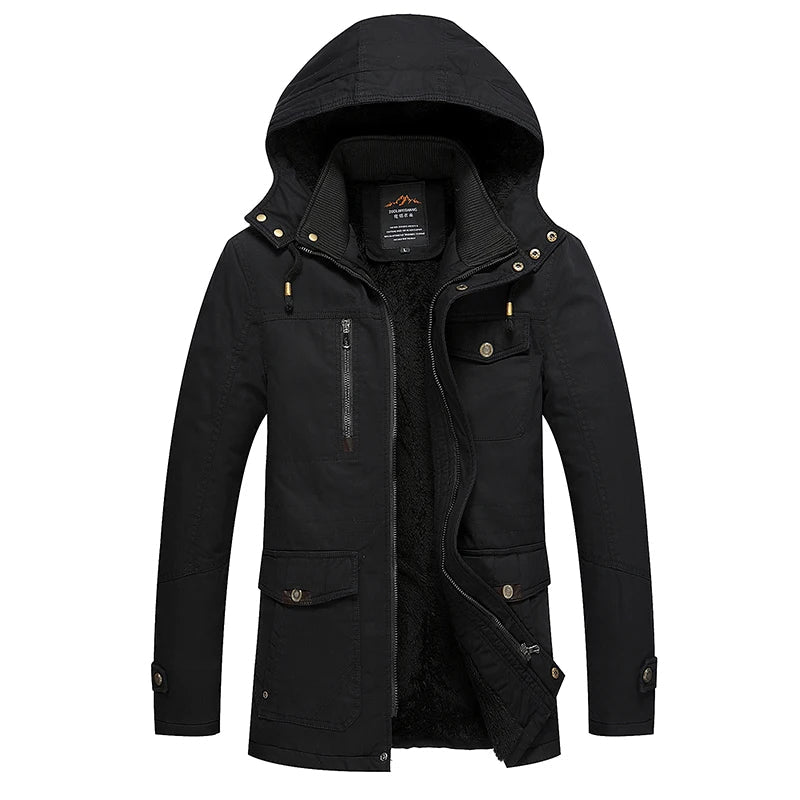 Benener | Elegante Baumwollgefütterte Winterjacke