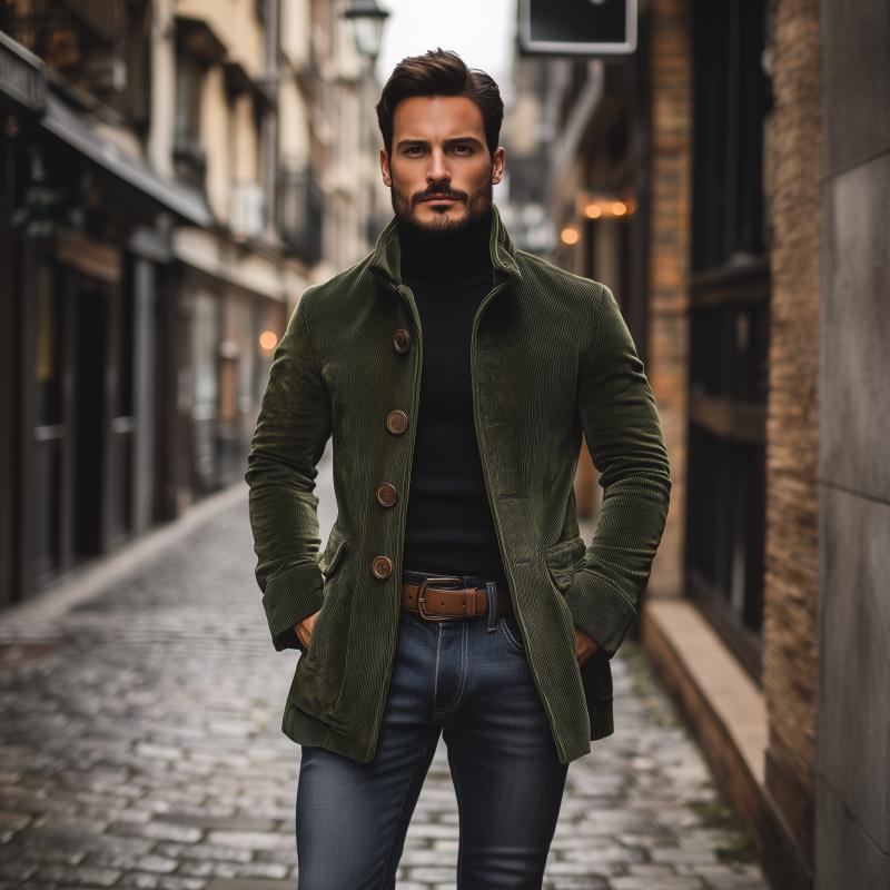 Nikinn | Vintage Cordmantel