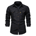 Feloner | Baumwoll Jeans Hemd