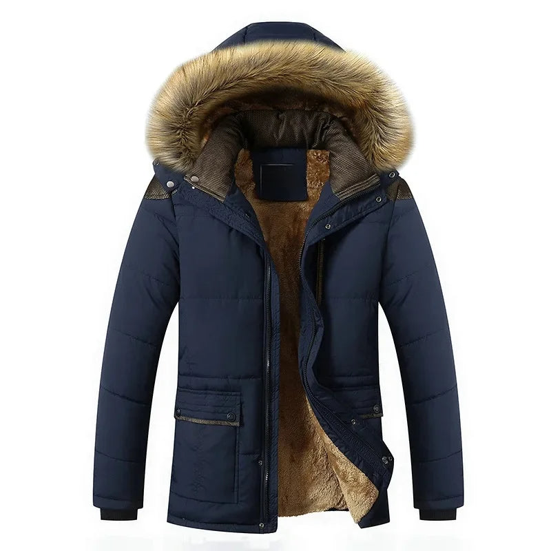 Olianis | Elegante Gepolsterte Fleece Winterjacke