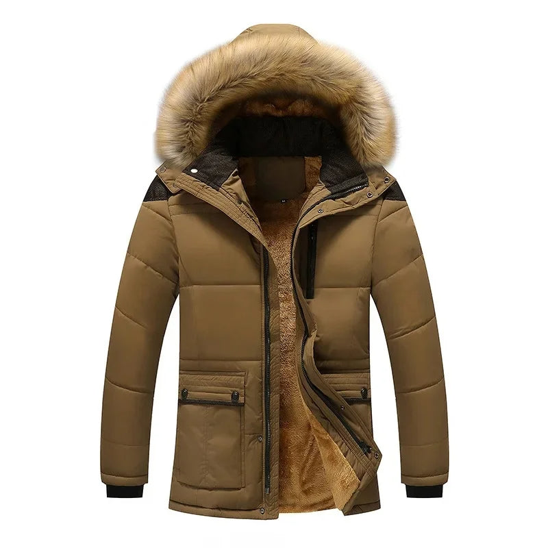 Olianis | Elegante Gepolsterte Fleece Winterjacke
